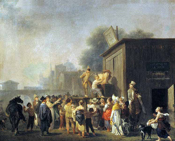 Nicolas-Antoine Taunay Le Theatre de la Folie